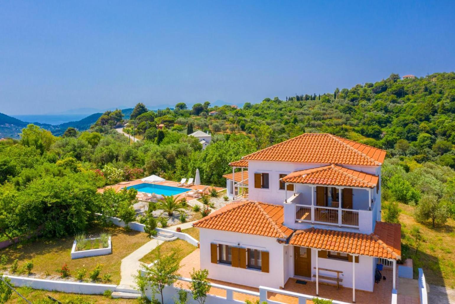 Villa Glafki Panormos  Eksteriør bilde