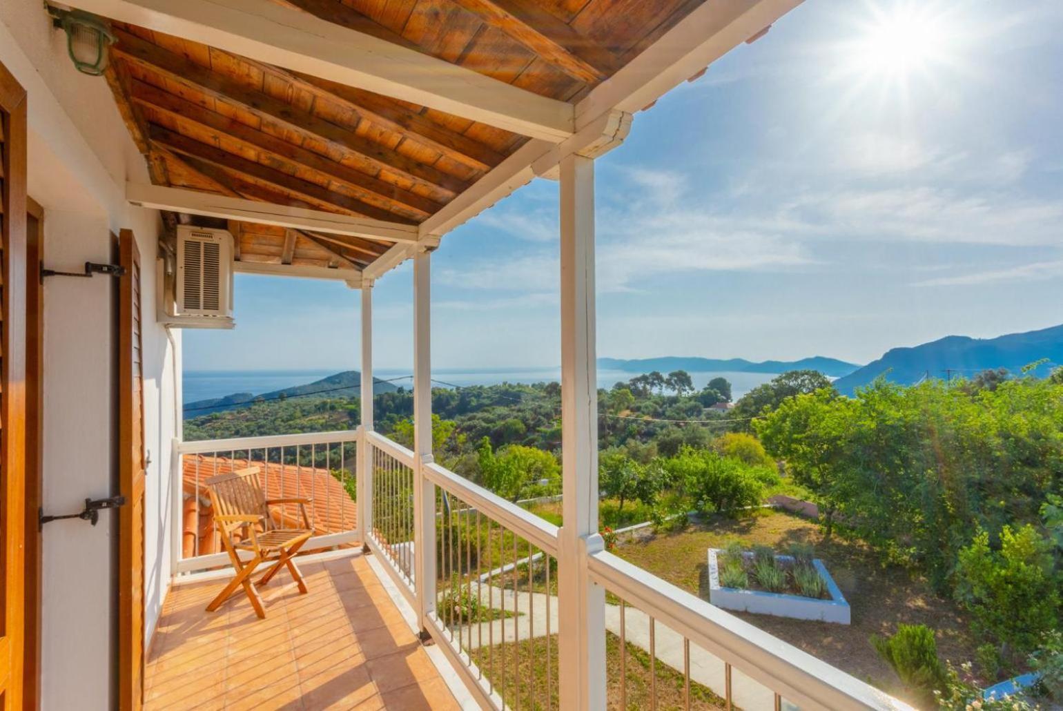 Villa Glafki Panormos  Eksteriør bilde