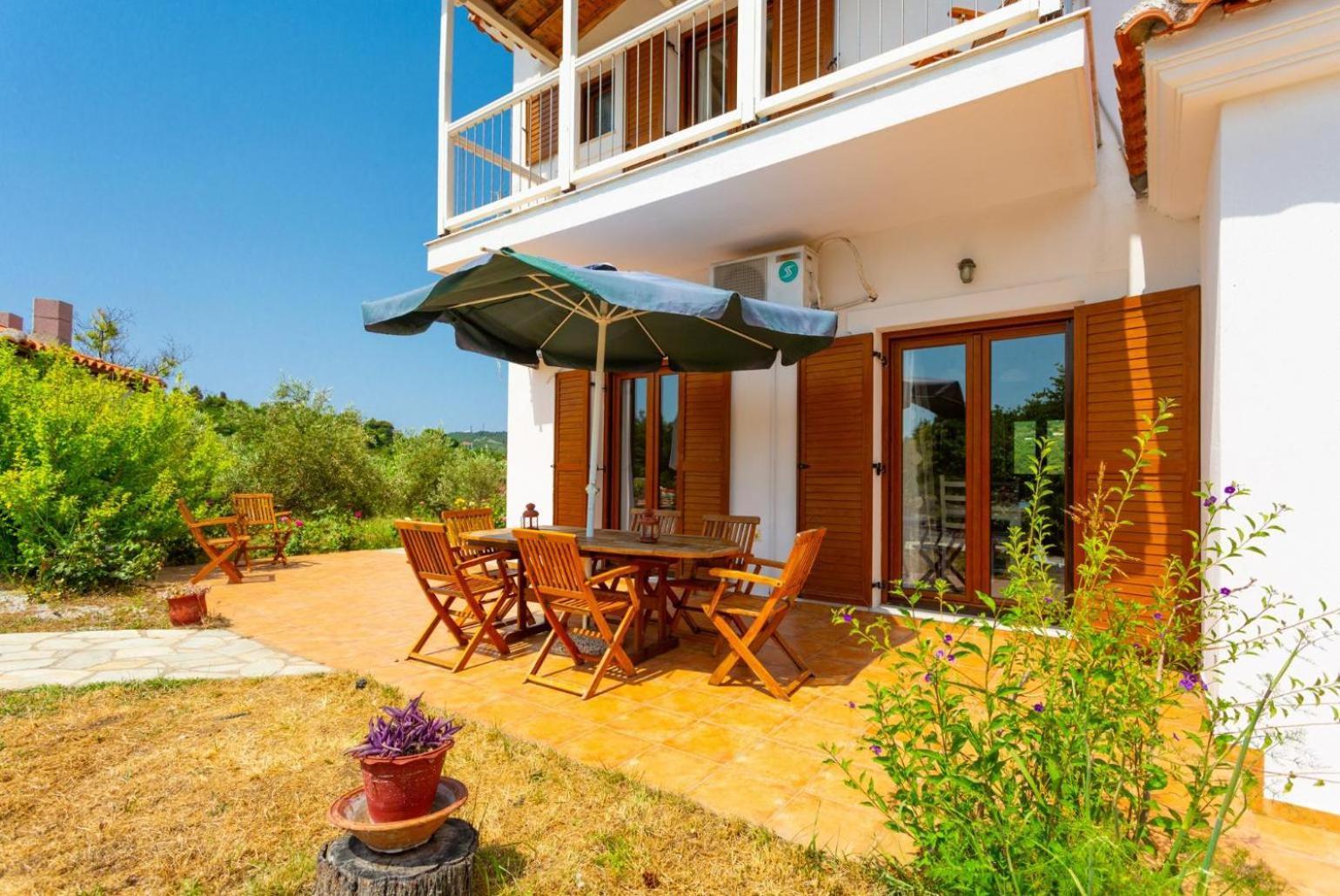 Villa Glafki Panormos  Eksteriør bilde