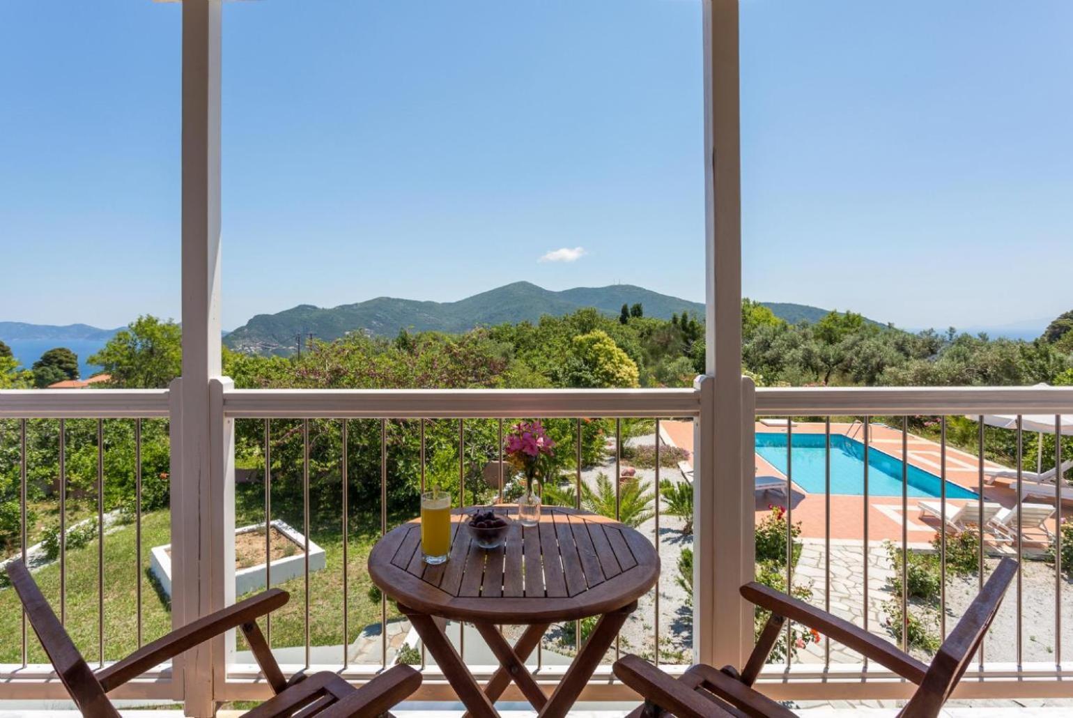 Villa Glafki Panormos  Eksteriør bilde