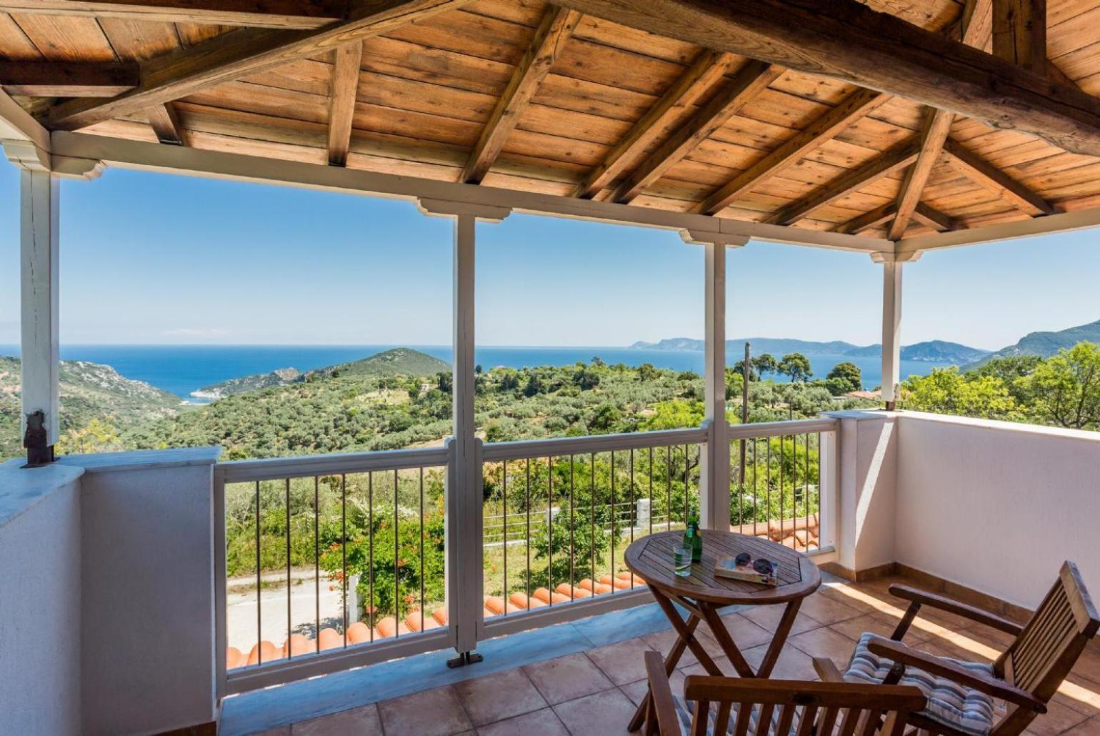 Villa Glafki Panormos  Eksteriør bilde